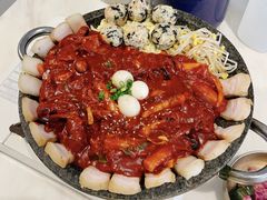 招牌辣鱿鱼五花肉煲-HOTISLAND海鸡岛·韩国料理(江南西店)