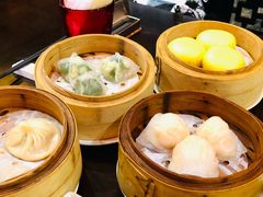 碧绿菠菜带子饺-海航大厦万豪酒店彩海轩中餐厅(霄云路店)