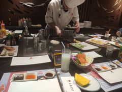 超级辛苦的烧烤大厨-大渔铁板烧(大悦城店)