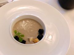 奶油蘑菇汤-上海和平饭店华懋阁 Cathay Room