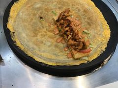 秘汁香辣鸡腿扒煎饼-2颗鸡蛋煎饼(北京路天河城店)