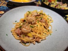 日式和风蒜香大虾意面-第101座花园餐厅(湖滨88店)