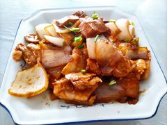 农家小炒肉-丫丫蟹庄·苏式园林农家乐·阳澄湖大闸蟹(阳澄湖莲花岛店)