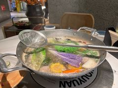 牛筋丸原汤-左庭右院鲜牛肉火锅(京西大悦城店)