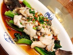 广式葱油鲈鱼-融聚·粤小馆(水上公园店)