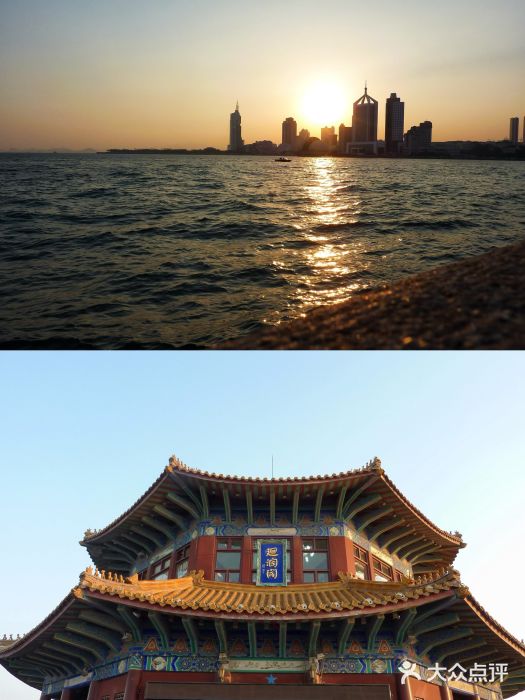 栈桥景区图片