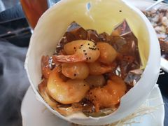 珊汁沙律大虾-柒园·三十年创意杭帮菜(龙湖滨江天街店)