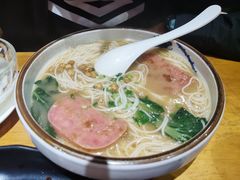 火腿鸡蛋面-小金鬼·煎饺·鸽子汤