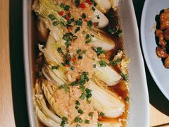 蒜香娃娃菜-蜜桃餐厅·伴山(绿宝广场店)