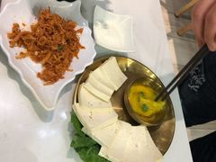蛋煎豆腐-八乔煎肉馆·丹东特色煎锅(梅林店)