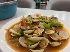 炒白贝-覃记海鲜美食餐厅