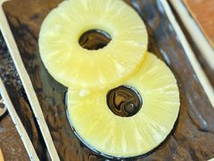 烤圈圈菠萝-TBK·本家·添百客·韩国料理(泰然店)