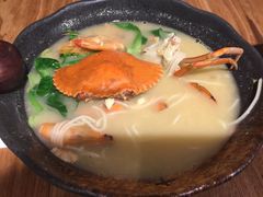 膏蟹汤面-十面欢腾·海鲜面·台式Bistro(长乐路店)