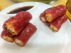 红米鲜虾肠粉-吉莲利苑海鲜酒家(珠海拱北28年老字号店)