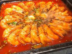铁板香辣虾-老佛爷炭火蛙锅直营(清滨路总店)