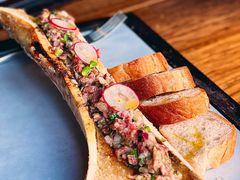 生牛肉塔塔伴牛骨髓-SMOKI & CO(五大道店)