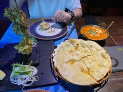 蒜茸烤饼-甘尼仕印度餐厅爵士酒吧(阳春巷店)