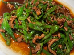 青椒炒肉丝-花园茶楼(兴城西路店)