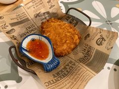 炸猪排-十面欢腾·海鲜面·台式Bistro(长乐路店)