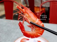 白灼草虾-达叔香味海鲜(海棠68环球美食街店)