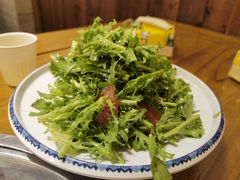 凉拌苦菊-都江堰石锅鱼