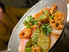 干锅牛蛙-吴越荣记苏州菜·松鼠桂鱼100%活鱼现做(月光码头店)