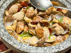 辣炒红岛花蛤-开海·红岛海鲜虾水饺(石老人店)
