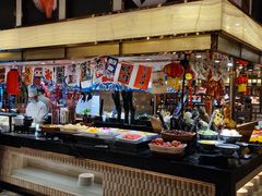 自助取餐区-美食汇自助餐厅(兰州万达文华酒店)