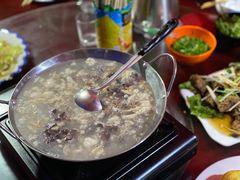 羊汤-丽梅羊汤土菜馆(河畔花园店)
