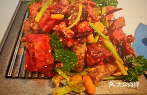 Iron Plate Vegetarian Lamb