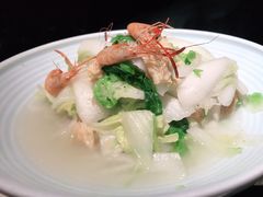 腐皮杭白菜-老头儿油爆虾·知味杭州(爱琴海购物中心)