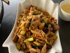 酸菜炒肉-喜洲翰林餐厅(董家百年老宅店)