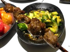 红柳枝羊肉串-夜半不二海鲜炭烤(文汇巷店)