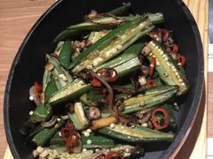 小炒秋葵-小大董·烤鸭(凤凰汇店)