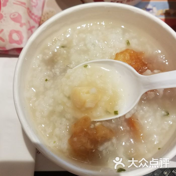 肯德基皮蛋瘦肉粥 安心油條套餐圖片-北京快餐簡餐-大眾點評網