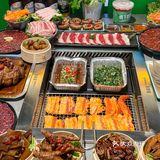 成都郫县一定要吃的集市烤肉‼️好吃还便宜 
