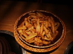 咸蛋黄炒茄子-吃饭皇帝大(解放西路店)