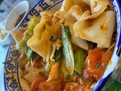 西红柿鸡蛋油泼面-军嫂饺子馆(岳家寨小区店)