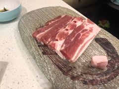 韩时招牌鲜五花肉-韩时烤肉(枫蓝店)