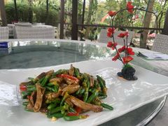 青瓜花炒鹅肠头-陶缘一号·四季缘·老字号顺德菜·户外婚礼家宴(西滘店)