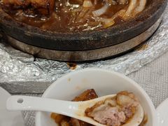 石锅黑椒煎茄子-月坛宾馆-聚仙楼餐厅