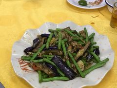肉末茄子豆角-福隆农村大排档