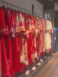 -懿沉香中式嫁衣礼服秀禾服龙凤褂马来褂旗袍总店