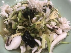雪菜冬笋炒目鱼-虎哥私房菜(馒头山店)