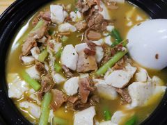 河蚌蒜苗豆腐-阿东农家菜(新场古镇下塘街店)