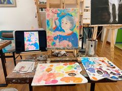 -信马画室 成人零基础到个人创作画室(亚运村店)