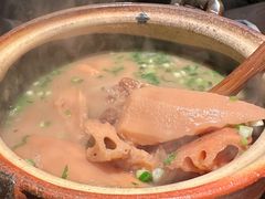 铫子煨排骨粉藕汤-清水亭湖北菜(大屯DT51店)