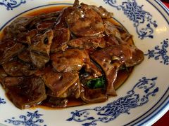 金花菜炒羊肝-蔡阿水羊肉店