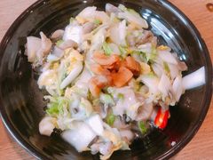 手捏菜炒蘑菇-新白鹿餐厅(城西银泰城店)