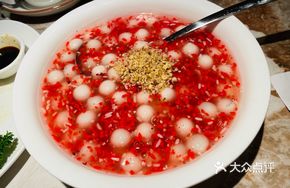 Red Wine Glazed Small Rice Balls